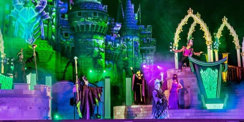 Villains show at Cinderella Castle