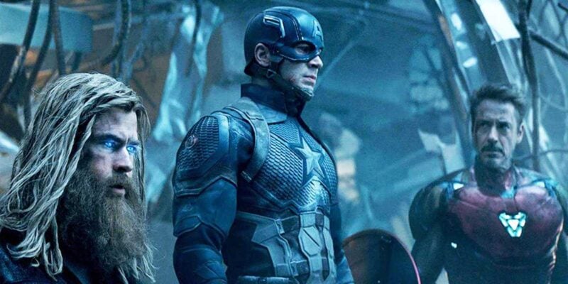 Thor, Captain America, and Iron Man in 'Avengers: Endgame'
