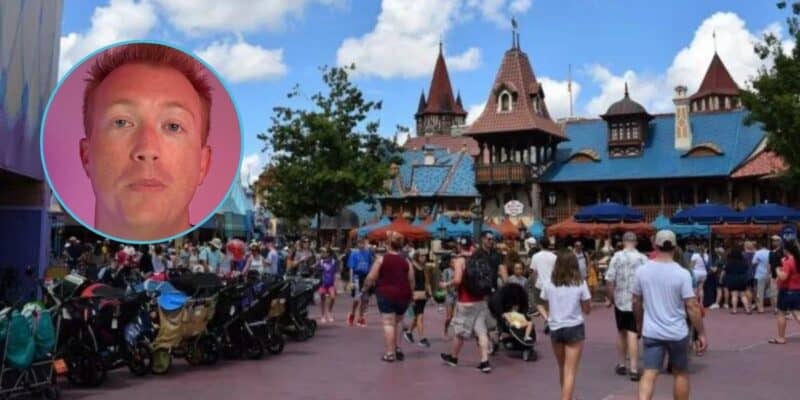 A former Disney cast member telling a story, Magic Kingdom's Fantasyland on a crowded day.