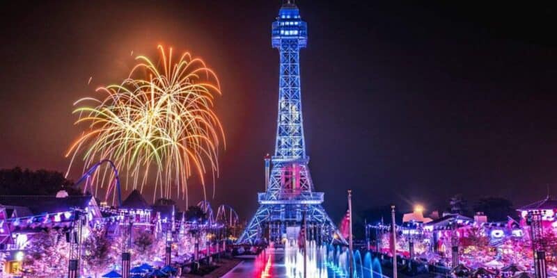 Kings Island 50th anniversary fireworks show, fun, fireworks and fifty
