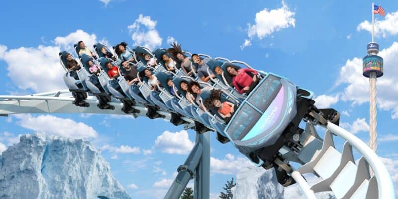 Penguin Trek roller coaster at SeaWorld