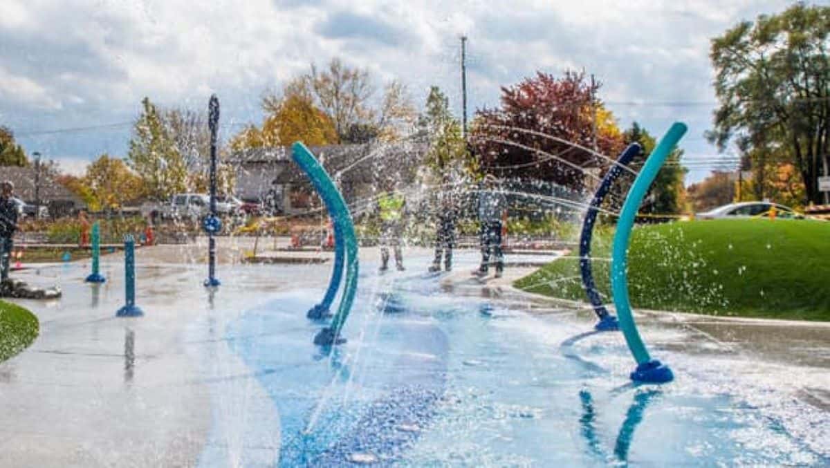 The Rochester Hills Splash Pad in Michigan, which recently became the scene of a tragic shooting attack resulting in nine injured and one dead