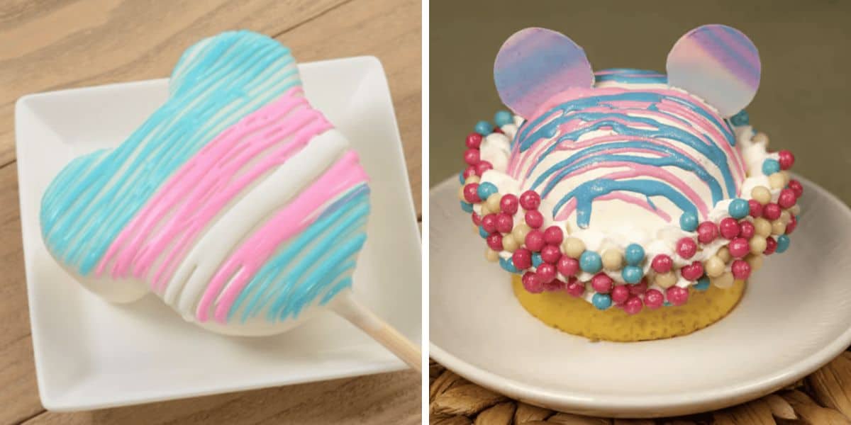 Two trans pride treats sold at Disney World in 2022 and 2023.