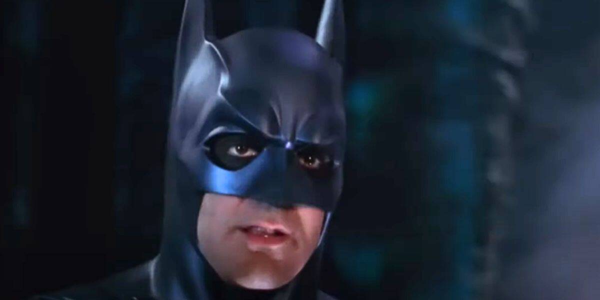 George Clooney as Batman in 'Batman and Robin'