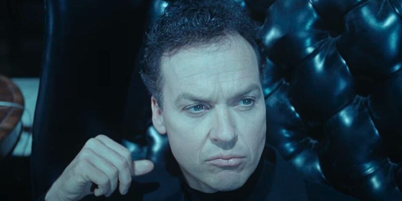 Michael Keaton as Bruce Wayne waiting for the Bat-signal in 'Batman Returns'
