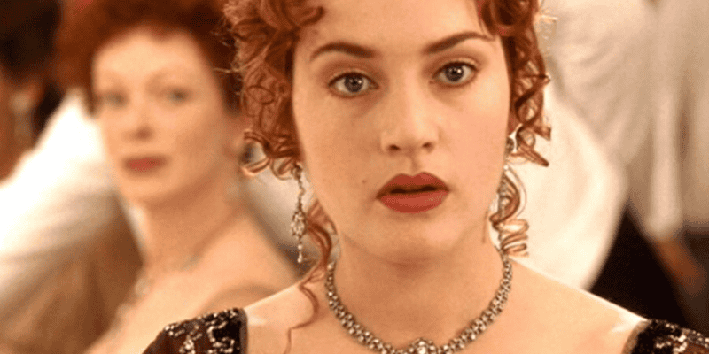 Rose (Kate Winslet) in 'Titanic'