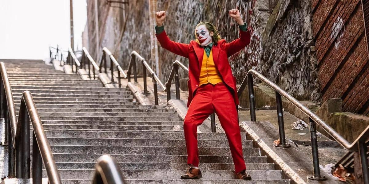 Joaquin Phoenix as Arthur Fleck, AKA The Joker, in the DC Movie 'Joker'