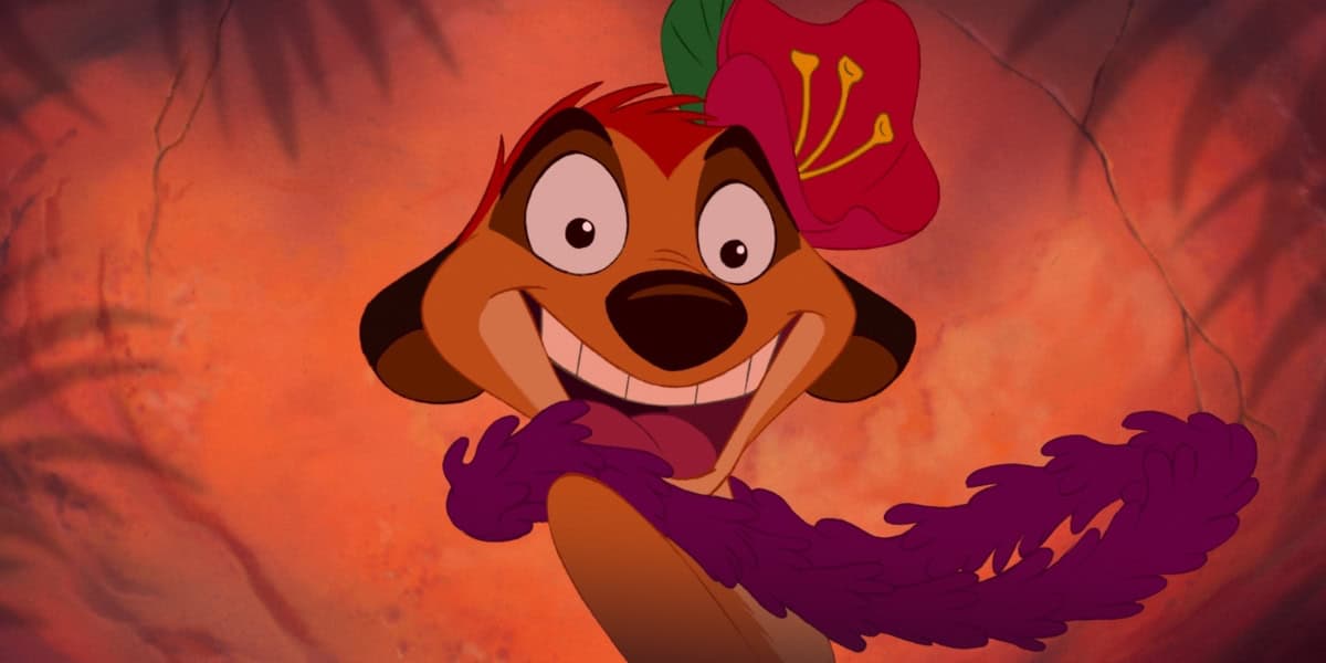 Timon dancing in 'The Lion King' (1994)
