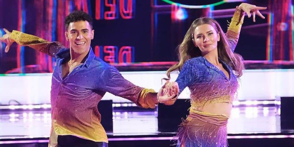Anna Delvey and Ezra Sosa Dancing with the Stars