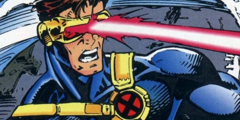 Cyclops, the leader of the X-Men.