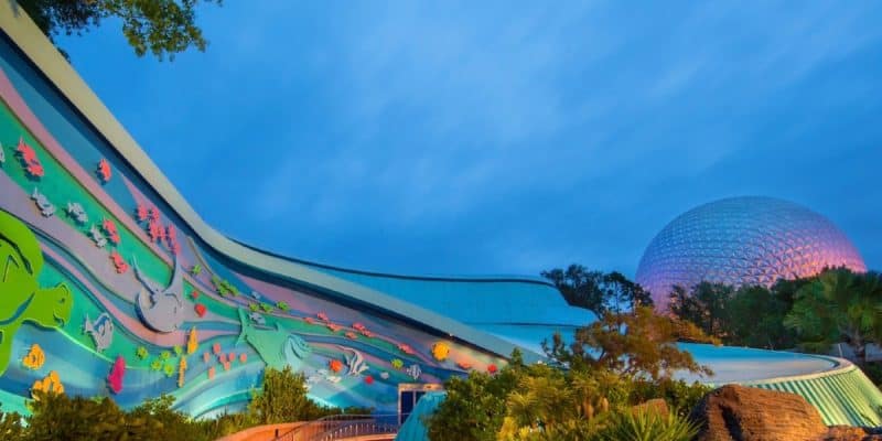 The exterior of The Seas with Nemo & Friends