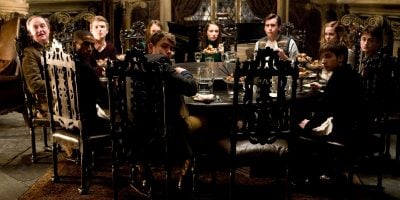 The Slug Club around a table