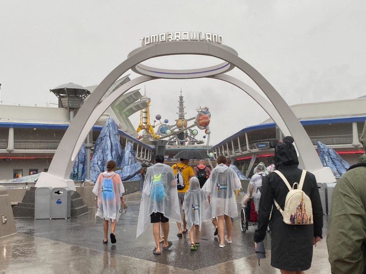 Tomorrowland Magic Kingdom Hurricane Milton