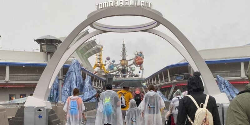 Tomorrowland Magic Kingdom Hurricane Milton