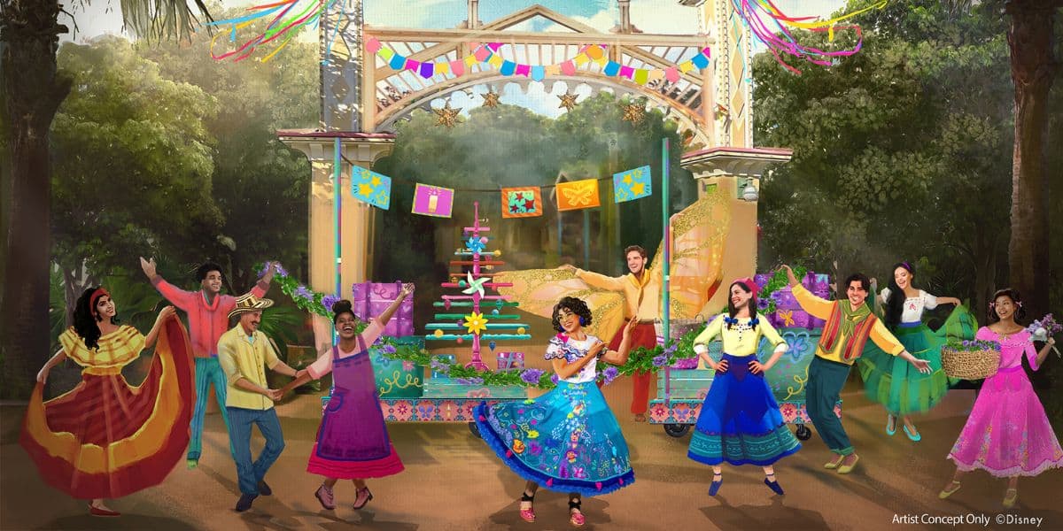 Mirabel's Gifts of the Season show Disney California Adventure