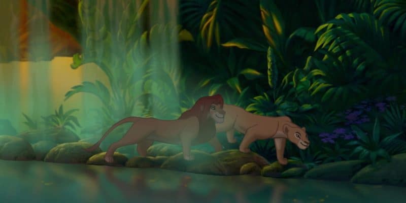 Simba and Nala in The Lion King