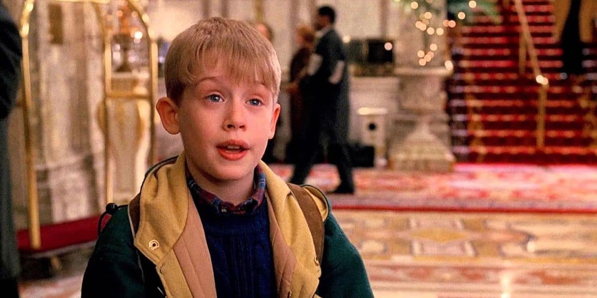 Macaulay Culkin as Kevin McAllister in 'Home Alone 2'