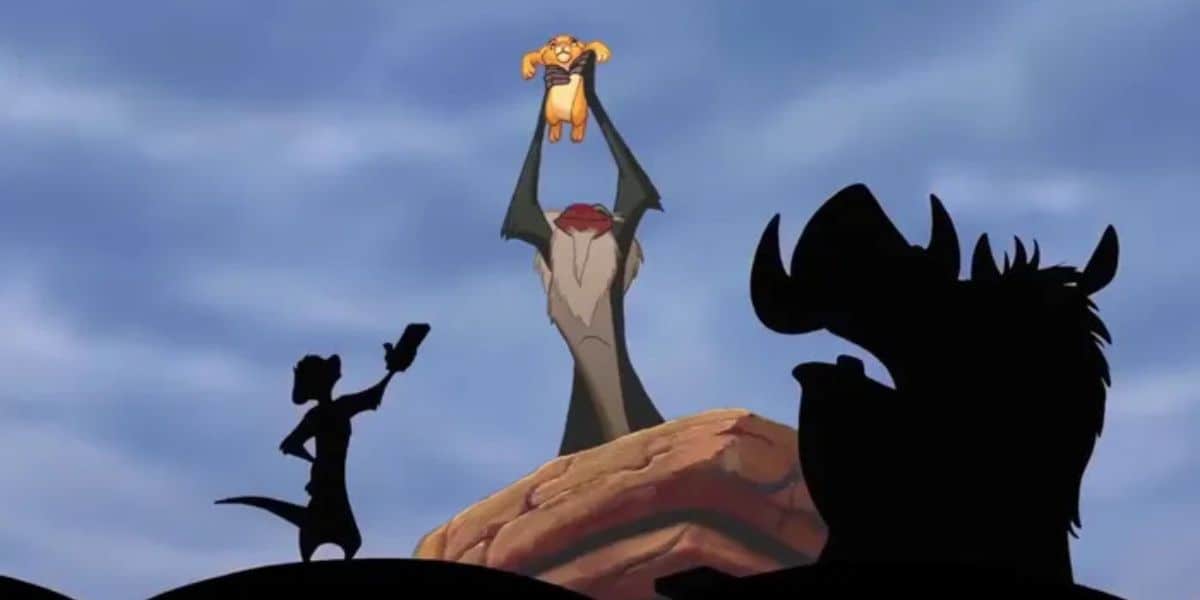 Timon and Pumbaa in Disney's The Lion King 1 1/2