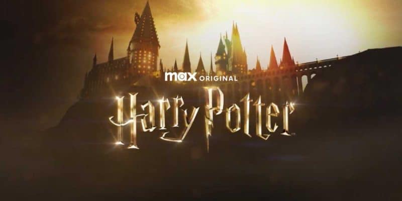 The logo for the 'Harry Potter' HBO TV show