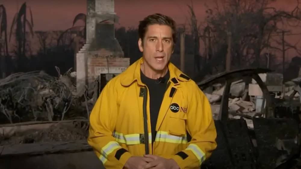 David Muir of ABC News reports on the LA Wildfires