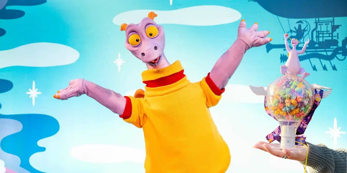 Figment and the 2025 Figment Popcorn Bucket