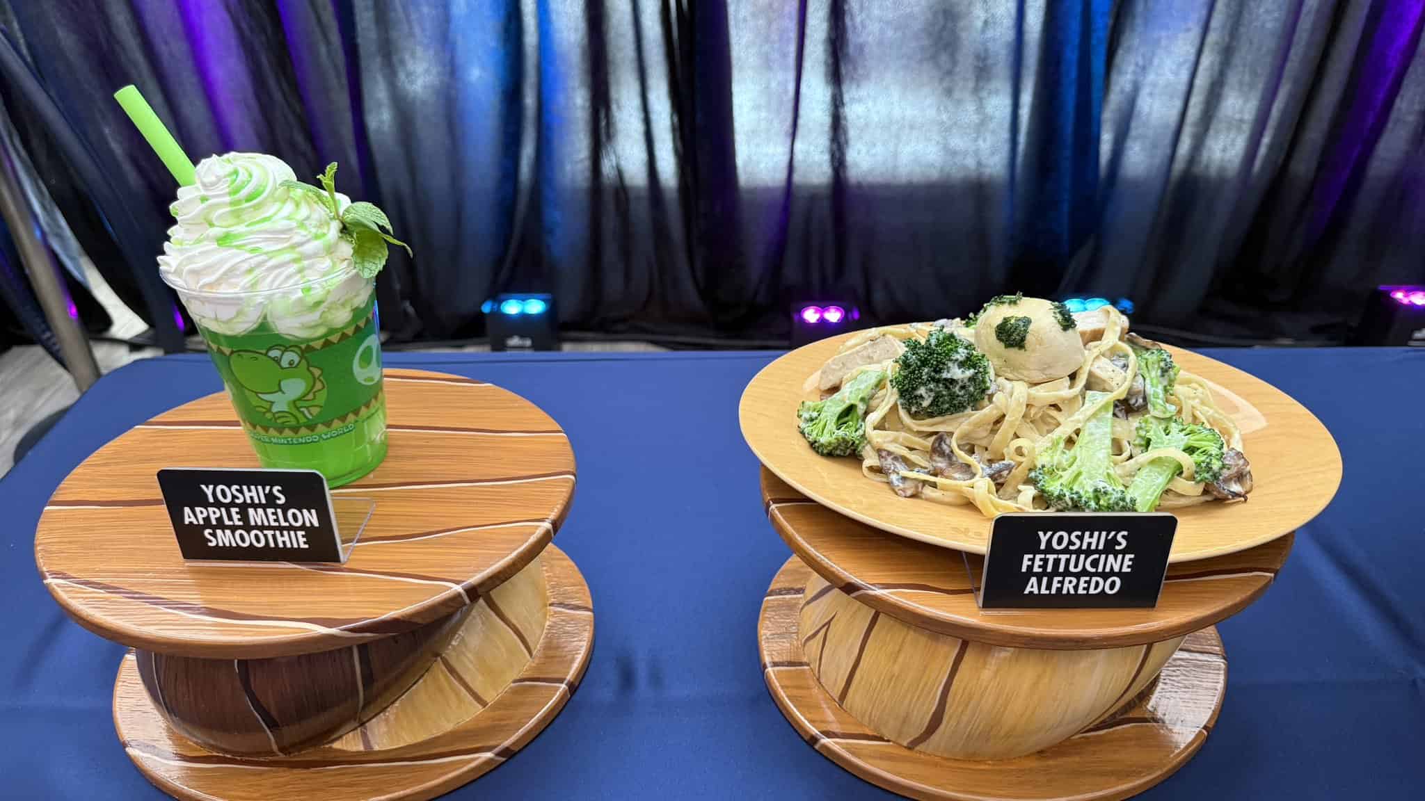Yoshi Smoothie and Yoshi Alfredo Universal Fan Fest Nights