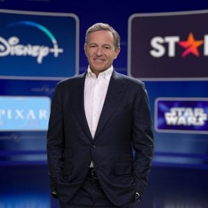 Bob Iger stood in front of streaming service tiles as Disney might have just paid for Universal's Epic Universe next wave of expansions.