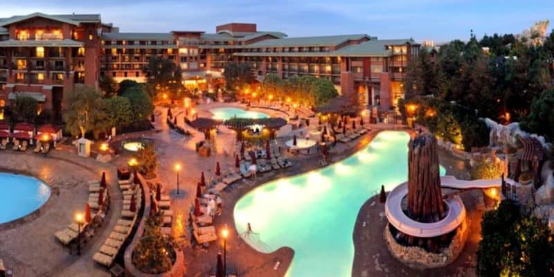 Disney's Grand Californian Hotel & Spa, where JD Vance stayed during his visit to Disneyland Resort