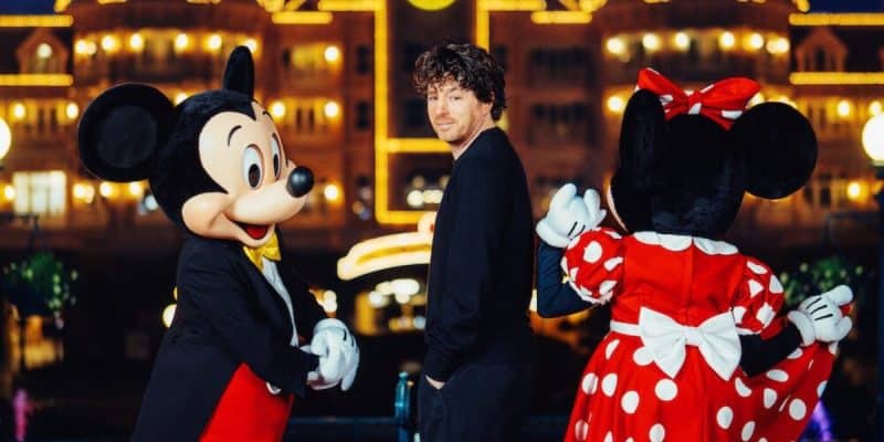 Mickey and Minnie with Chef Jean Imbert