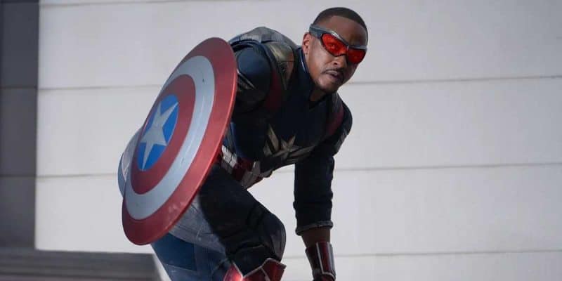 Anthony Mackie as Captain America
