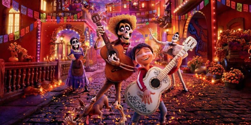 Miguel and Hector in Disney Pixar's Coco
