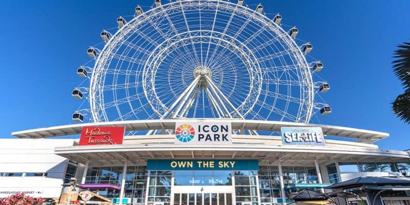 The Ferris Wheel at Icon Park in Orlando