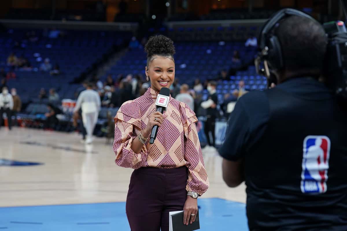 Malika Andrews on ESPN