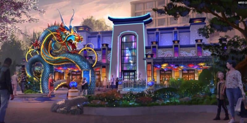 Concept Art for Celestial Park in Epic Universe