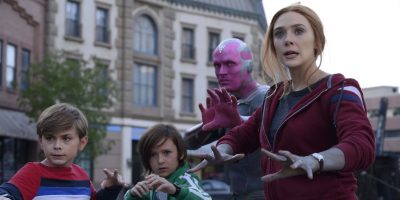 Elizabeth Olsen as Scarlet Witch in WandaVision