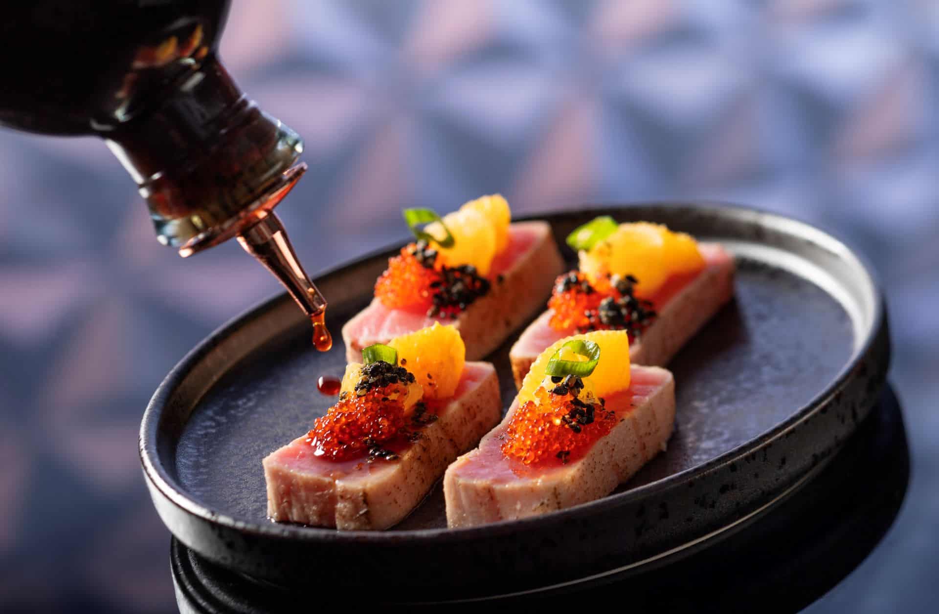 Ahi Tuna dish from GEO-82 at EPCOT