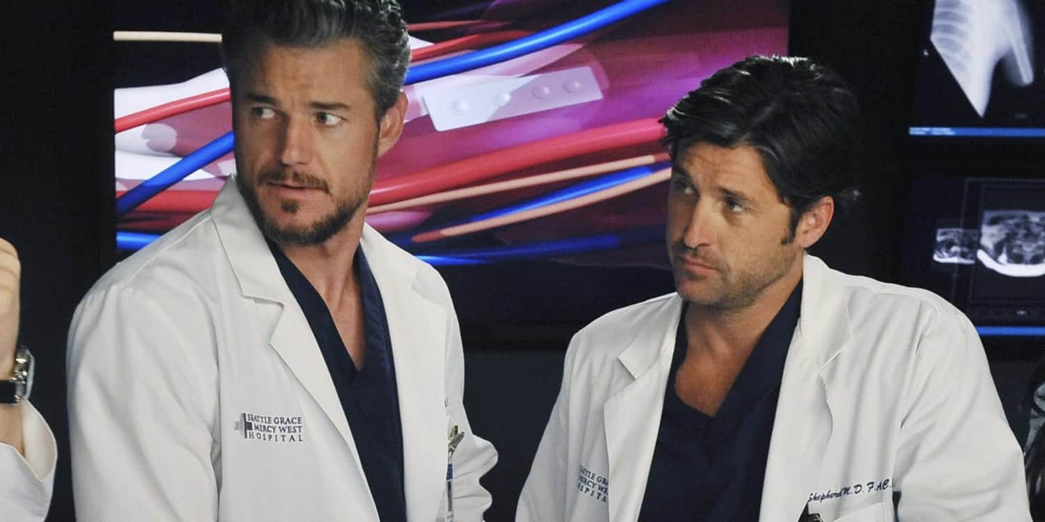 Eric Dane and Patrick Dempsey in Grey's Anatomy