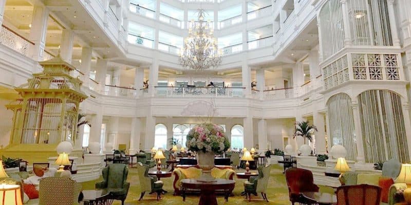 The lobby at Disney's Grand Floridian Resort & Spa