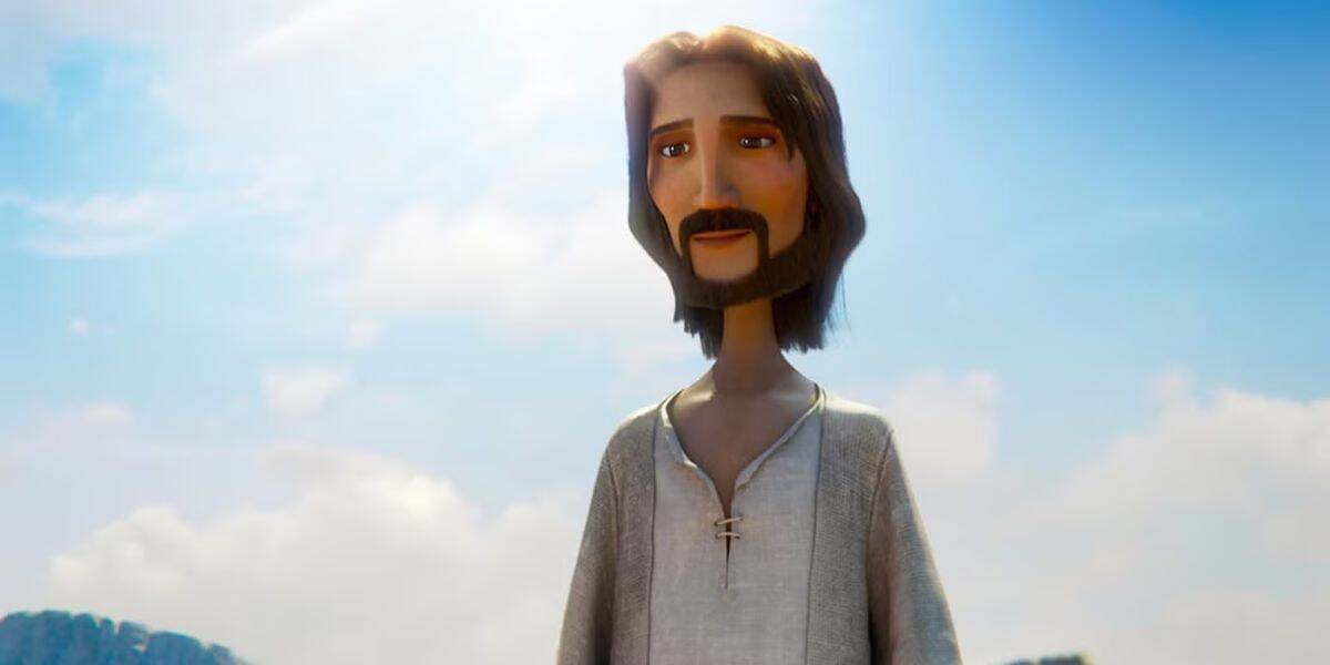 Oscar Isaac as Jesus in 'The King of Kings' 