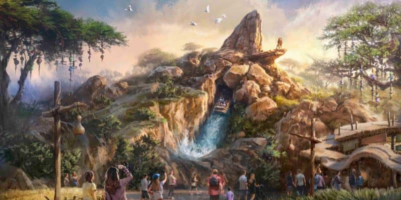Concept art of 'The Lion King' attraction at Disneyland Paris
