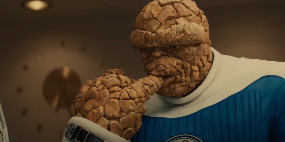 Ebon Moss-Bachrach as The Thing in 'Fantastic Four'
