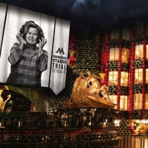 The Wizarding World of Harry Potter - Ministry of Magic at Epic Universe at Universal Orlando Resort.