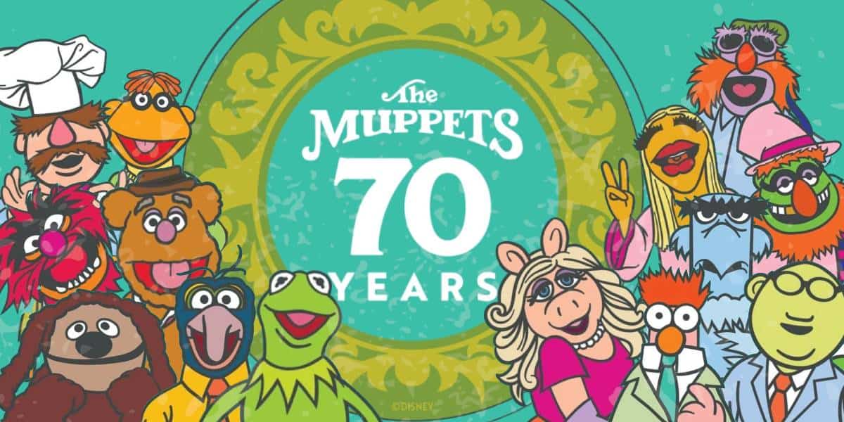 The Muppets 70 Years milestone birthday.