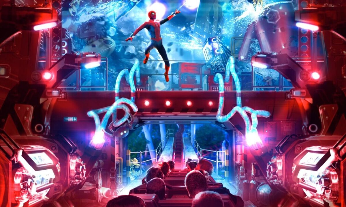New Spider-Man coaster at Shanghai Disneyland