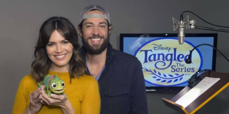 Mandy Moore and Zachary Levi Tangled The Series