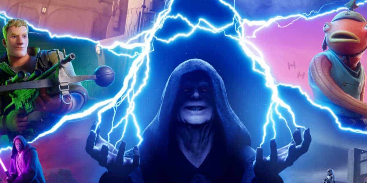 The main artwork for Star Wars: GALACTIC BATTLE! on Fortnite