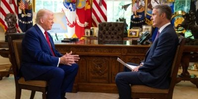 ABC News anchor Terry Moran interviewsf