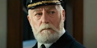 The Captain looking concerned in 'Titanic' (1997)