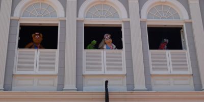 The Muppets in Liberty Square at the Magic Kingdom.