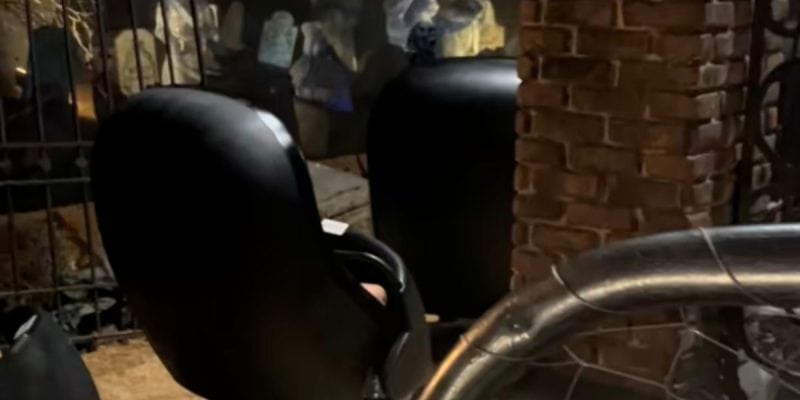 Doom Buggys on the Haunted Mansion after it broke.